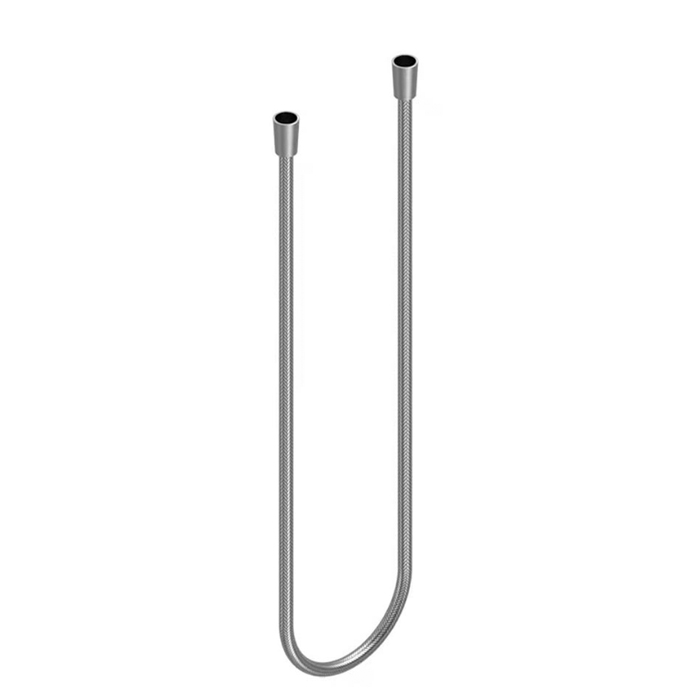 QuadroDesign Шланг для душа 150см., цвет: Brushed Stainless Steel