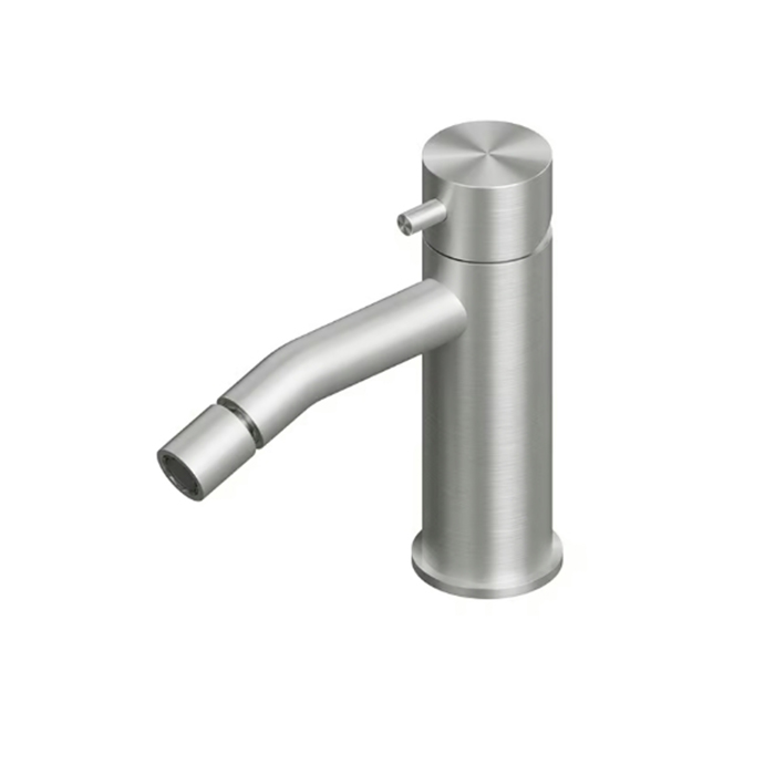 QuadroDesign Source Смеситель для биде, 1 отв., цвет: Brushed Stainless Steel
