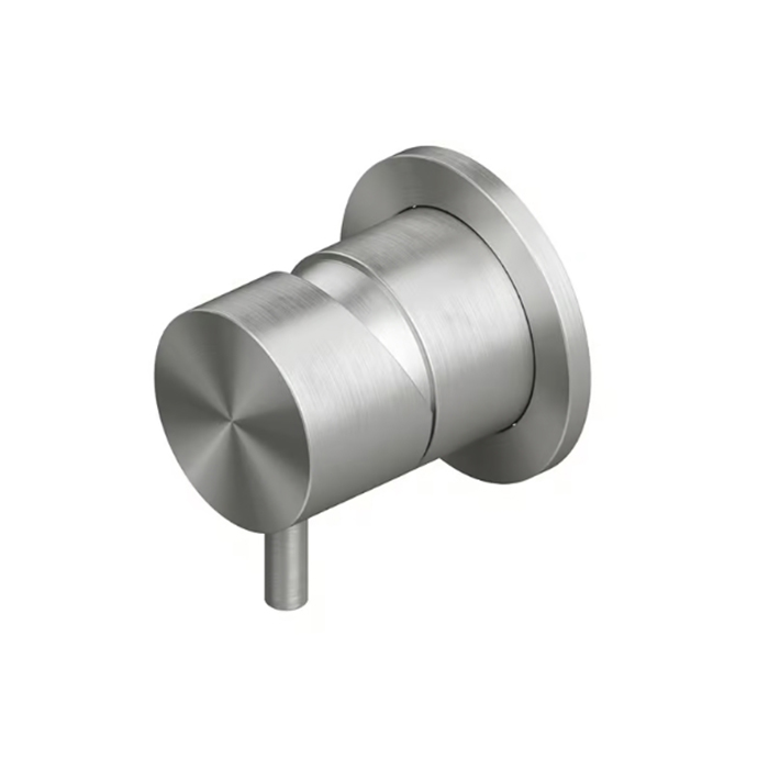 QuadroDesign Source Смеситель для душа, настенный, на 1 потребитель, цвет: Brushed Stainless Steel