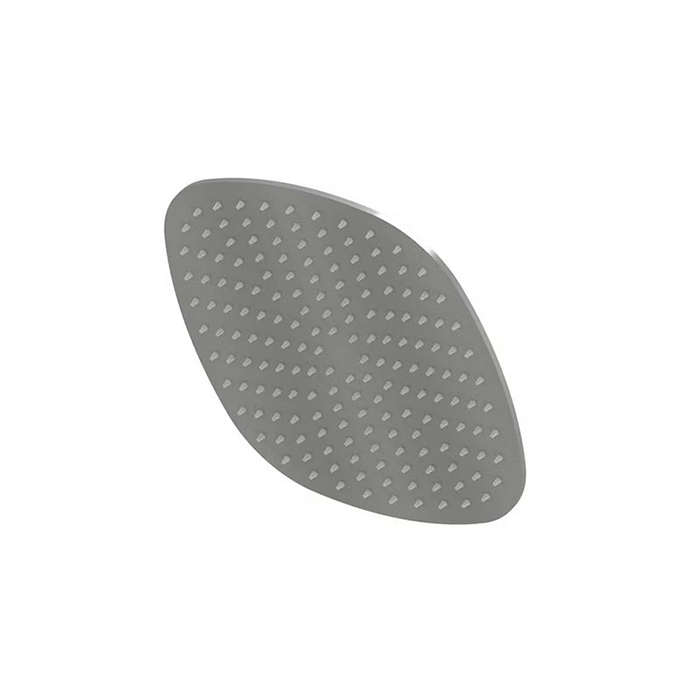 QuadroDesign Верхний душ 25х25см., настенный/потолочный, цвет: Brushed Stainless Steel