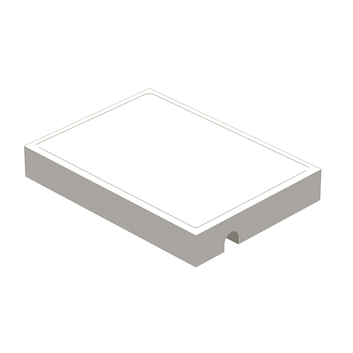 Ritmonio Brass Мыльница (для использования с прутком) из Solid Surface, цвет: белый