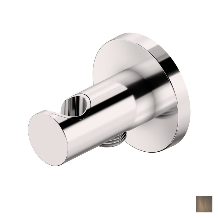 Ritmonio Шланговое соединение с держателем лейки, латунь, цвет: Brushed Dark Bronze