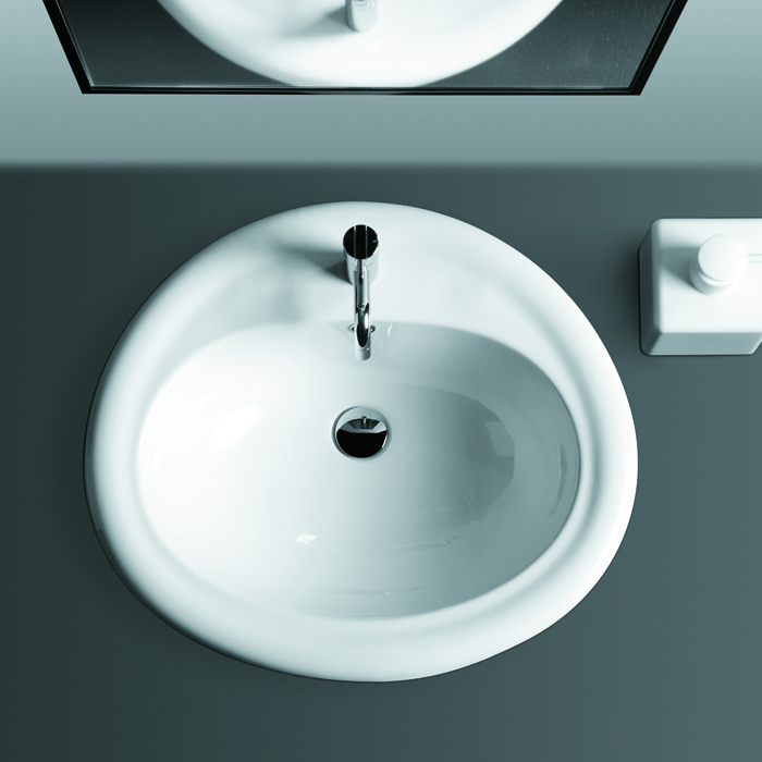 SIMAS Top e lavabi d'arredo Раковина 63х56 см, 1 отв., цвет: белый