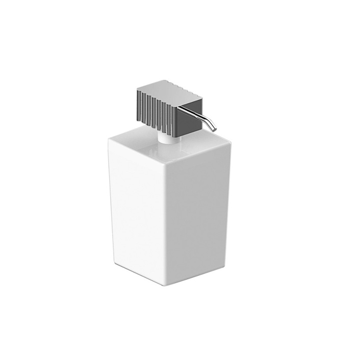 Stella Casanova Дозатор для мыла керамический, подвесная, цвет: хром