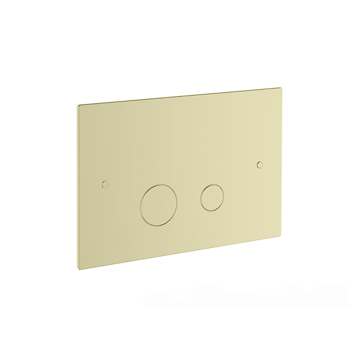Stella Completamenti Клавиша смыва для унитаза, двойная, цвет: PVD Brass shiny