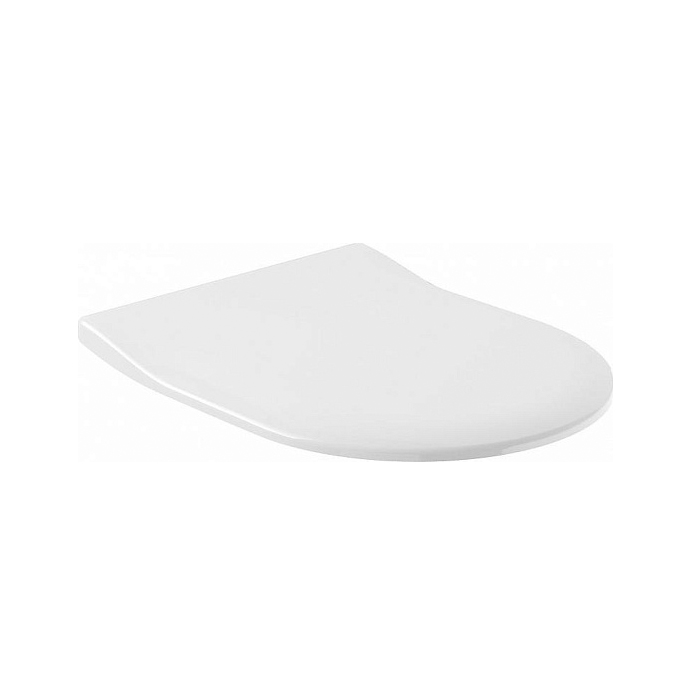 Villeroy&Boch Subway 2.0 Сиденье для унитаза SlimSeat, QuickRelease, SoftClosing, цвет: белый/нержавеющая сталь