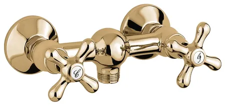 Emmevi Deco Classic, двухвентильный смеситель для душа, без набора для душа, бронза