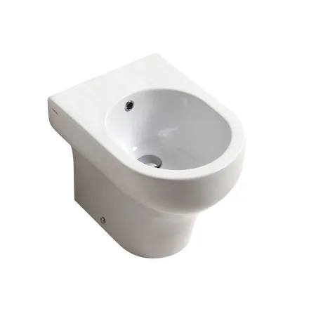 Olympia Clear, напольное биде 50x36xh42 см, c крепежом, цвет белый глянцевый