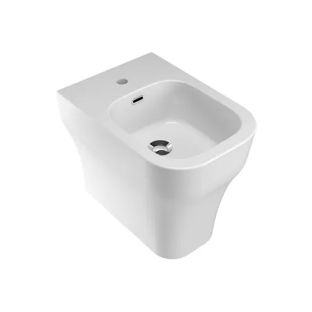 Olympia Synthesis Eco, напольное биде 52x36xh42, c крепежом, цвет белый матовый