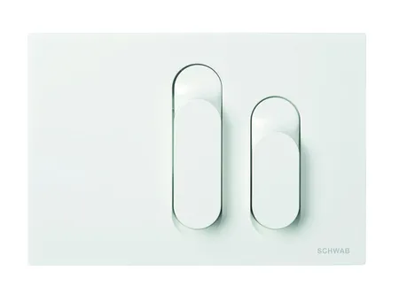 Schwab Dura, панель смыва с двумя клавишами, цвет глянцевый хром