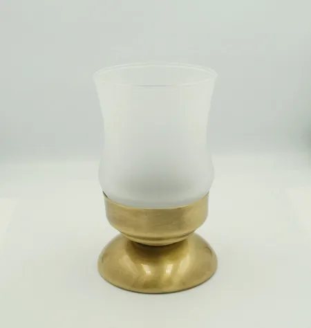 Stil Haus Elite, настольный стакан на ножке, цвет бронза