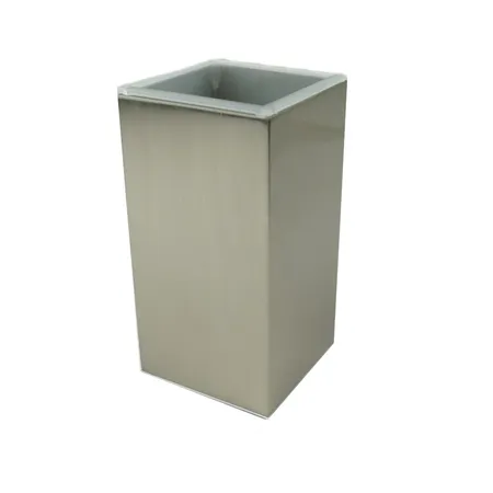 Stil Haus Urania, настольный металлический стакан, цвет никель сатин