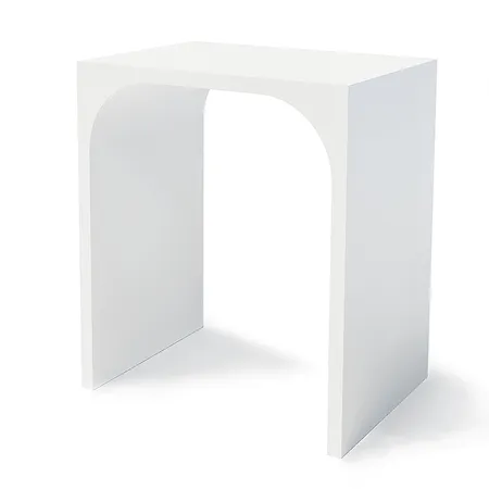 3SC Bemood White Стул 40х28х45см., напольный, цвет: белый