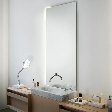 Agape Nudo LED Зеркало настенное 40x100x3.8 см с LED подсветкой