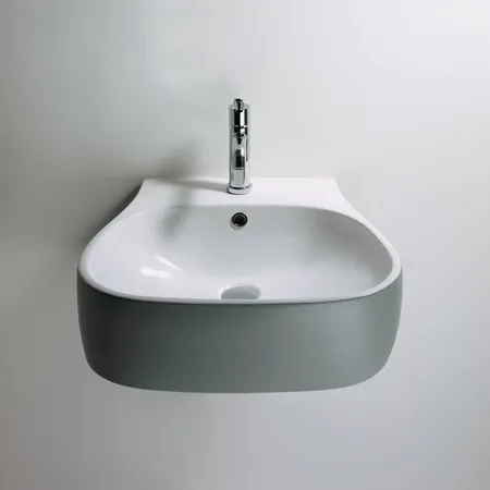 Agape Pear Раковина 55x49x18 см, 1 отв., цвет: белый