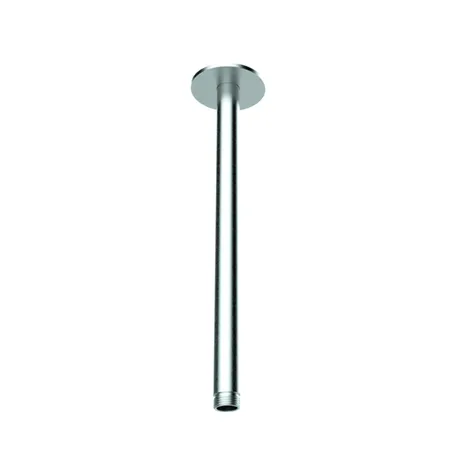 Almar 316 Stainless Steel Кронштейн для верхнего душа, потолочный, 30 см., с круглым отражателем, цвет: нержавеющая сталь брашированная AISI 316