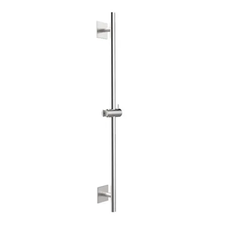 Almar 316 Stainless Steel Штанга душевая настенная 90см., с держателем для ручного душа, цвет: нержавеющая сталь брашированная AISI 316