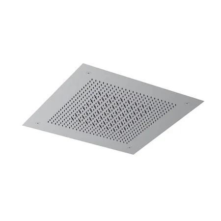 Almar Душевая лейка потолочная встраив., 380х380 мм, 2 режима, цвет: Mirror Stainless Steel