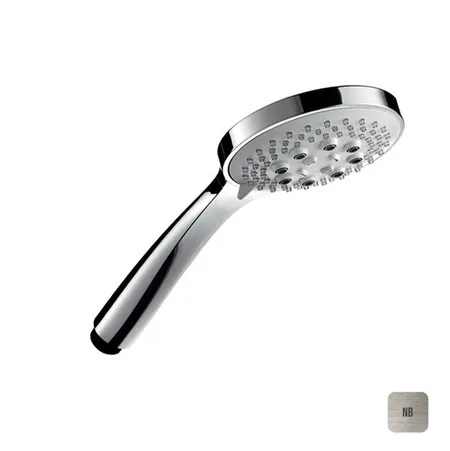 Almar Emotion D100 Лейка душевая ручная Emotion D100 мм с 3 типами струи, цвет: никель матовый