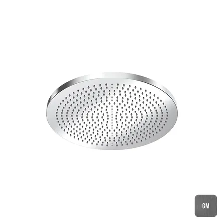 Almar Emotion Quadro Верхний душ 30х30см, цвет: оружейный металл брашированный PVD