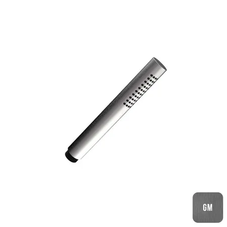 Almar Лейка душевая ручная EasySteel с одним типом струи, цвет: Gun Metal Brushed PVD