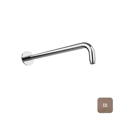 Almar Round Кронштейн из стены круглый, 35см, круглый отражатель, цвет: Copper Brushed PVD
