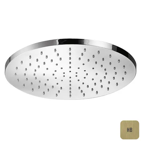 Almar Round Верхний душ круглый, 30см, латунь, цвет: High Brass Brushed PVD