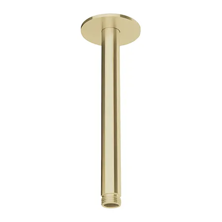 Almar Square Кронштейн для верхнего душа 30см., потолочный, цвет: Gold Polished PVD