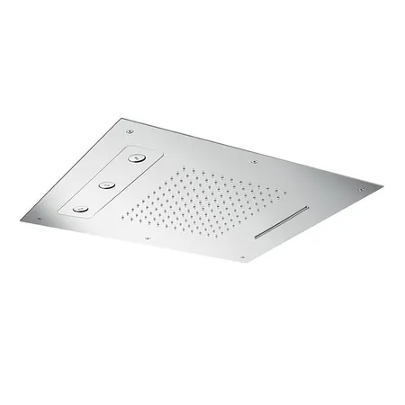 Almar Temptation Верхний душ, потолочный, 63х48см, 3 режима, цвет:Mirror Stainless Steel