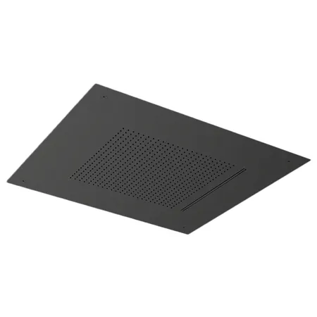 Almar Velvet Temptation Верхний душ 49.8х49.8см., потолочный, 2 режима, цвет: Black Absolute Brushed PVD