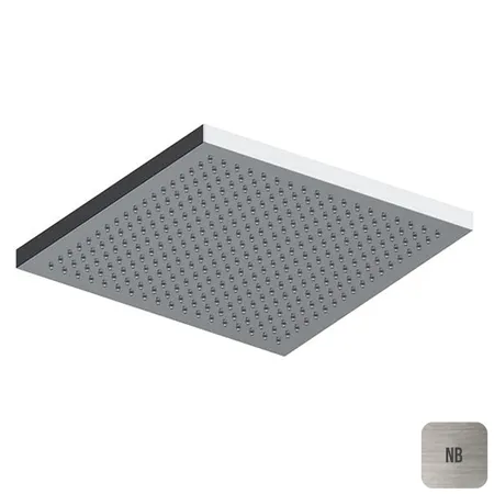 Almar Верхний душ 23х23см без держателя, цвет: Nicke Brushed