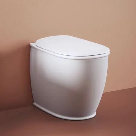 Artceram Atelier Унитаз напольный, 52х37хh42см, безободковый, слив универсальный, с крепежом, цвет: белый