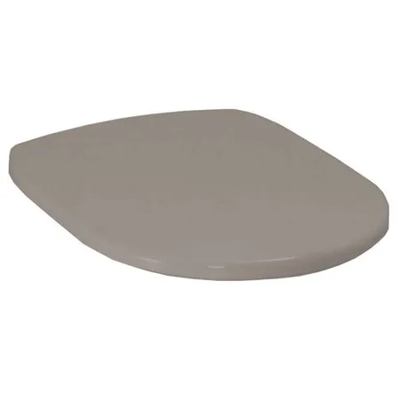 Artceram Azuley Крышка с сиденьем для унитаза, механизм soft-close, цвет: tortora/хром