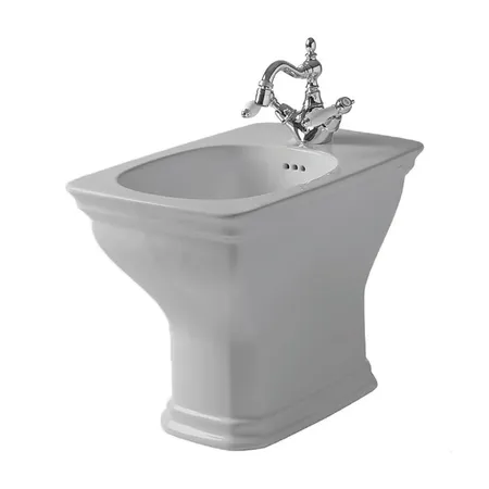 Artceram Civitas Биде напольное 36x54 cм, 1 отверстие, цвет: серый