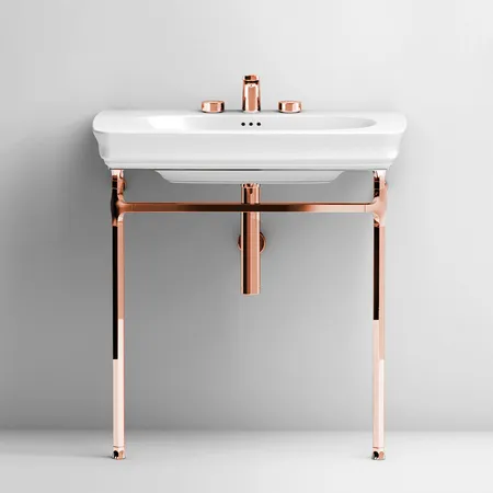 Artceram Civitas Металическая структура Quadra 55х44хh80,5см, напольная, цвет: розовое золото