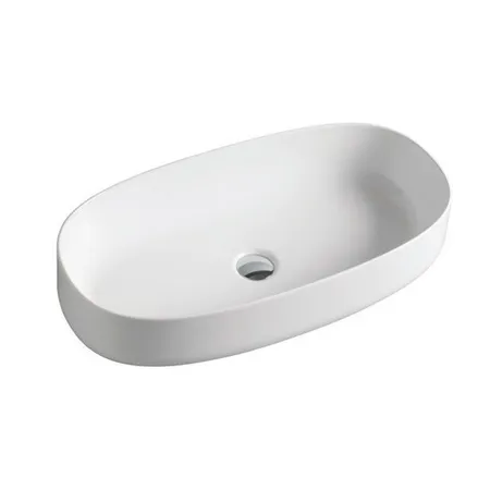 Artceram Cognac Раковина накладная 68x35 см, saniglaze, цвет: белый матовый