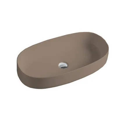 Artceram Cognac Раковина накладная 68x35 см, Saniglaze, цвет: matera