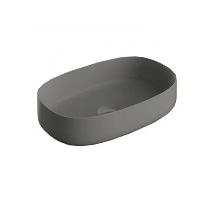 Artceram Cognac Раковина накладная 55x35 см, Saniglaze, цвет: grigio oliva