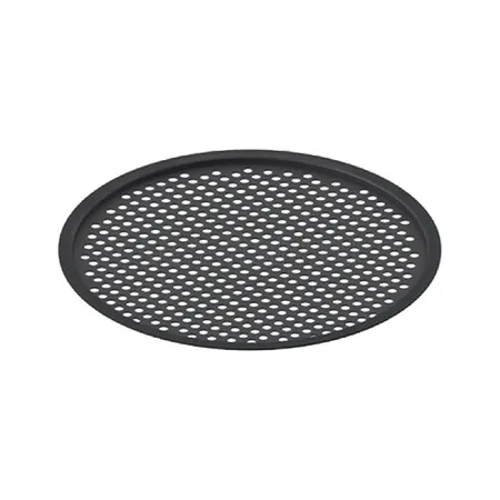 Artceram Fuori Scala Полка сетчатая, круглая, для консоли ACA054, ACA059, цвет: черный матовый
