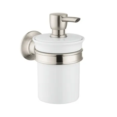 Axor Montreux Дозатор для жидкого мыла, подвесной, цвет: шлиф.никель