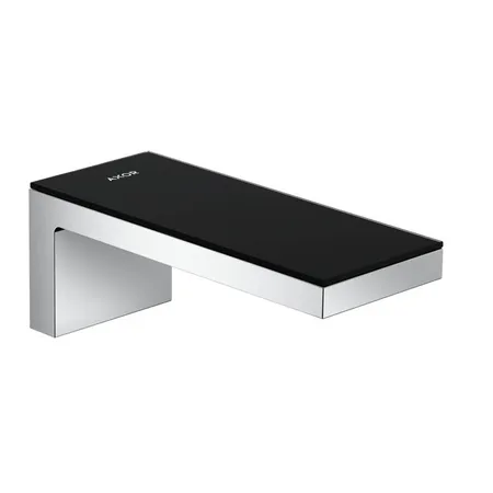 Axor MyEdition Излив для ванны, настенный, излив 200мм, цвет: хром/черное стекло