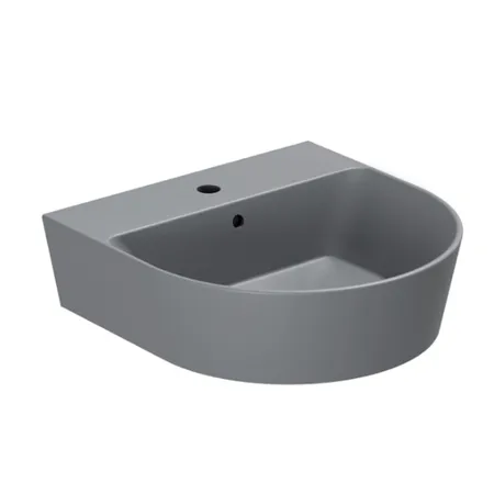 Azzurra Forma Раковина 50х50х16см., с 1 отверстием., с переливом, цвет: Antracite