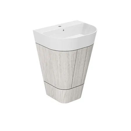 Azzurra Forma Тумба напольная 60х47х84см, с 2 дверцами, с раковиной, цвет: Olmo bianco