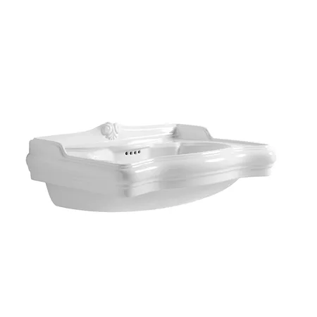 Azzurra Jubilaeum Раковина подвесная 60x51xH27 см, 1 отв., цвет: Bianco lucido