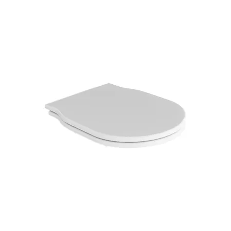 Azzurra XL Сиденье для унитаза, петли хром, цвет: Bianco lucido