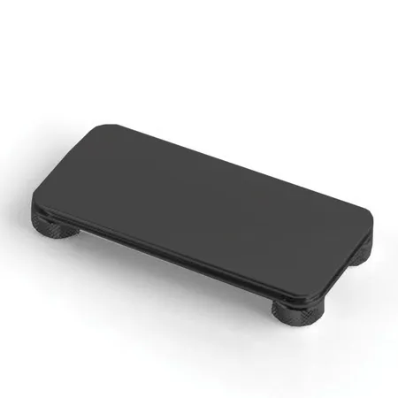 Bertocci Officina 01 Мыльница настольная, цвет: черный матовый