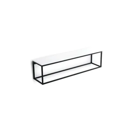 Bertocci Officina 02 Рамка для аксессуаров 48х10х11см., металлическая, цвет: черный матовый