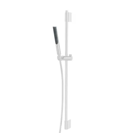 Bossini Apice Комплект для душа с штангой, ручным душем Slim и шлангом 1500 мм., цвет: белый матовый