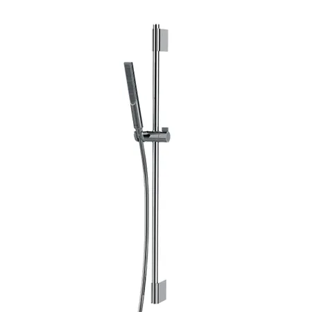 Bossini Apice Комплект для душа с штангой, ручным душем Slim и шлангом 1500 мм., цвет: хром