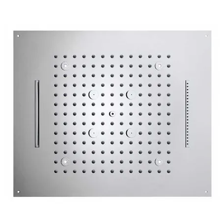 BOSSINI DREAM/4 Верхний душ 570 x 470 мм, 4 режима (дождь, каскад, водопад, туман), с 4 LED (белый), блок питания/управления, цвет: хром